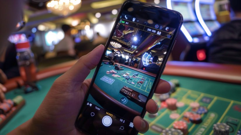 Antarmuka permainan dealer langsung dari Evolution Gaming di platform pendekar138